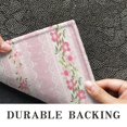 thumbnail image 6 of Pink Floral and Lace Pattern Door Rugs,Washable Non Slip Door Mats Indoor,Decorative Door Mats,Entry Mat Indoor for Entrance,Bedroom,Kitchen,Bathroom,20"x32", 6 of 6
