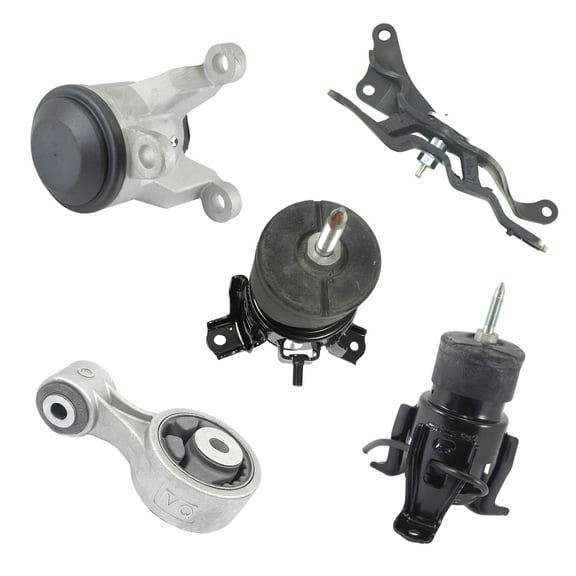 CF Advance Compatible with Nissan 09-14 Altima Maxima 3.5L Engine Motor and Transmission Mount Set 5PCS A4355HY A4354HY A4371HY A7361 A7363 2009 2010 2011 2012 2013 2014