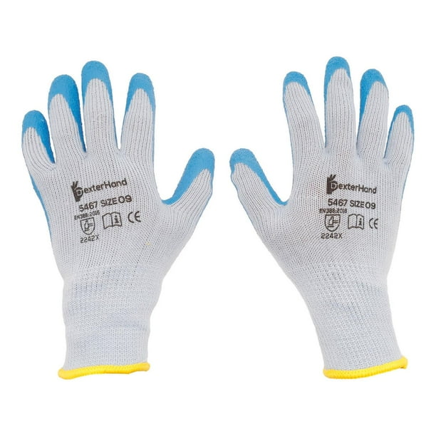Guantes De Trabajo Incutex Con Revestimiento De Nitrilo, Talla 8 M