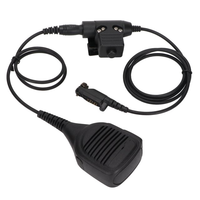 Micrófono De Altavoz De Hombro, Micrófono De Hombro Plug And Play De Mano Sonido Claro Con U94 PTT Para PD685 Para Hytera Cergrey Walkie Talkie Handheld Speaker Mic