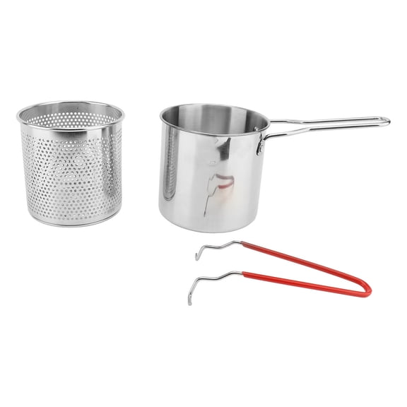 Suodoka 304 Stainless Steel Deep Fryer Pot with Filter Basket – Oil Filter Vessel, Versatile Frying & Stewing Pan