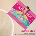 thumbnail image 3 of Manta de playa DPWCVM, 211 x 270 cm, impermeable y resistente al agua, color rosa, 3 of 9
