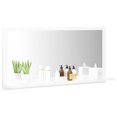 thumbnail image 2 of vidaXL Bathroom Mirror White 80x10.5x37 cm Engineered Wood, 2 of 4