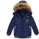 thumbnail image 3 of Lartaread Chaqueta con capucha cálida de invierno para niños, abrigo de nieve informal para exteriores a prueba de viento, 3 of 4