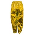 thumbnail image 4 of RMGVDSD Girls Metallic Jogger Pants Shiny Sparkly Stretchy Jogger Pants Loose Straight Leg Trousers Children's Harem Dance Pants Comfy Loose Fit Pants For 7-8 Years, 4 of 5