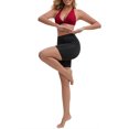 thumbnail image 2 of INSPIRE CHIC Women's Halter Neck Plunge Wirefree Sports Bras Backless Cozy Breathable Workout Fitness Bralette S Red, 2 of 4