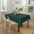 thumbnail image 6 of Washable Tablecloth, Campbell of Argyll Clan Tartan Rectangle Table Cover, Spillproof & Wrinkle-Free, for Farmhouse, Kitchen, Dining Room, Picnic Parties, 60 X 84 Inches, 6 of 7
