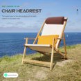 thumbnail image 4 of UPOUART Anti Gravity Beach Lounge Chair Pillow 1Pack Rectangular Cloth Sponge 35X16 5in, 4 of 6