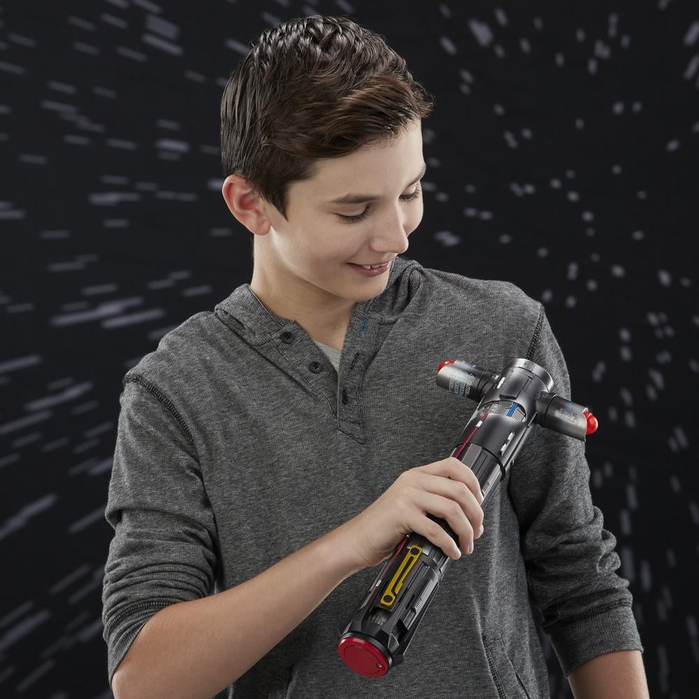 kylo ren spring action lightsaber