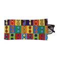 thumbnail image 4 of Slip In Eyeglass Case Soft Squeeze Top Pouch With Cleaning Cloth For Women, Medium To Large Glasses, 4 of 5