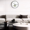 thumbnail image 4 of TIMESS Reloj de Pared Silencioso de 14 Pulgadas con Pantalla de Fecha, Números Grandes de Fácil Lectura, Funciona con Batería, Reloj Moderno para el Hogar (Negro), 4 of 8