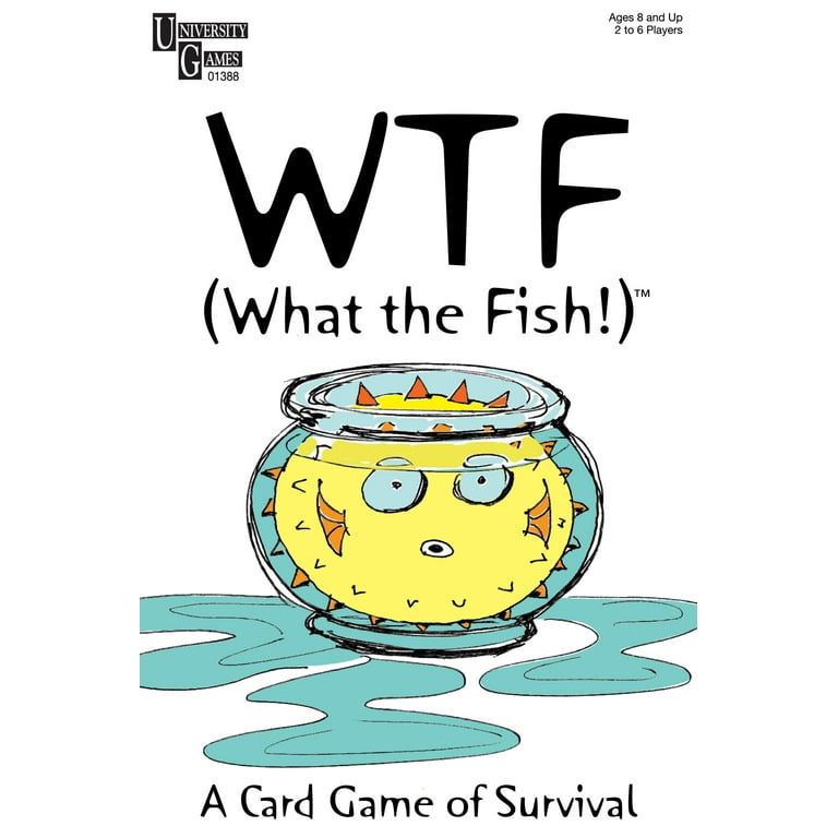 What the Fish Party Game from University Games, 2 or More Players Ages 12  and Up 