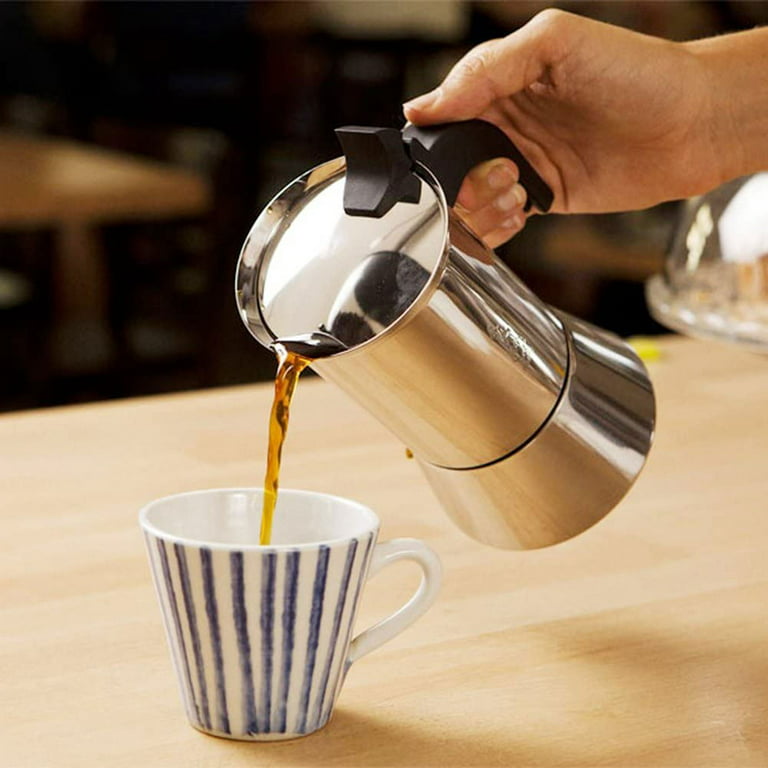 Bialetti Venus 4-Cup Stainless Steel Moka Pot – Whole Latte Love