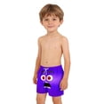 thumbnail image 4 of EGNMCR Children's Pocket Shorts Drawstring Elastic Printed Casual Swim Trunks five point pants, 4 of 8