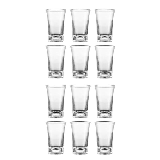 Billuyoard 6PCS Vasos de chupito Bar Vasos Vodka Shot Licor Party Present Drinking Tool No.01 2Conjunto