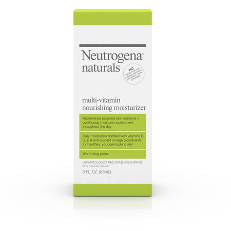 Neutrogena Naturals Multi-Vitamin Nourishing Face Moisturizer, 3 Fl. Oz. - Walmart.com