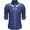 B-Blue, variant on Men's Fashion Western Style with Button Print Loose Personality Long Men Dress Shirt Sleeved Shirt Long Sleeve Men's Dragon Shirt Couture Shirts Men Mens Pajama Romper