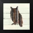 thumbnail image 2 of Robinson, Carol 12x12 Black Modern Framed Museum Art Print Titled - Woodland Owl, 2 of 5