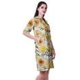 thumbnail image 4 of Moomaya Night Gown For Women Sexy Cotton Plus Size Sleep Shirts For Women-S-XXL, 4 of 6
