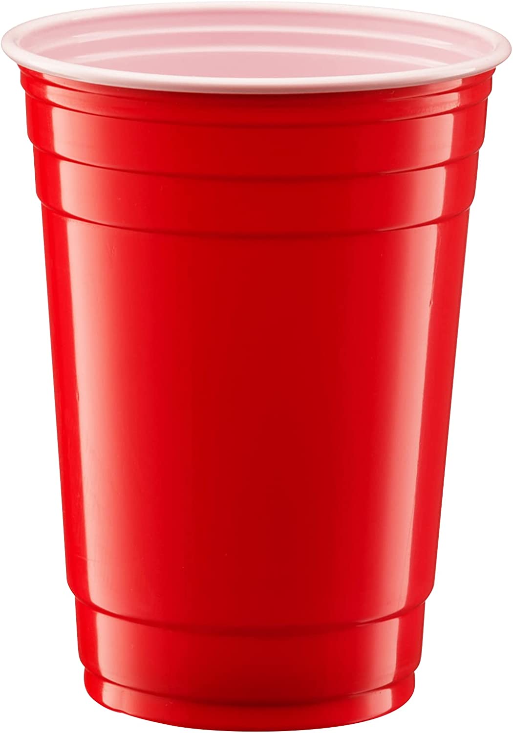 Gusto 18 oz Red Disposable Party Cups, 100-Pack photo 4