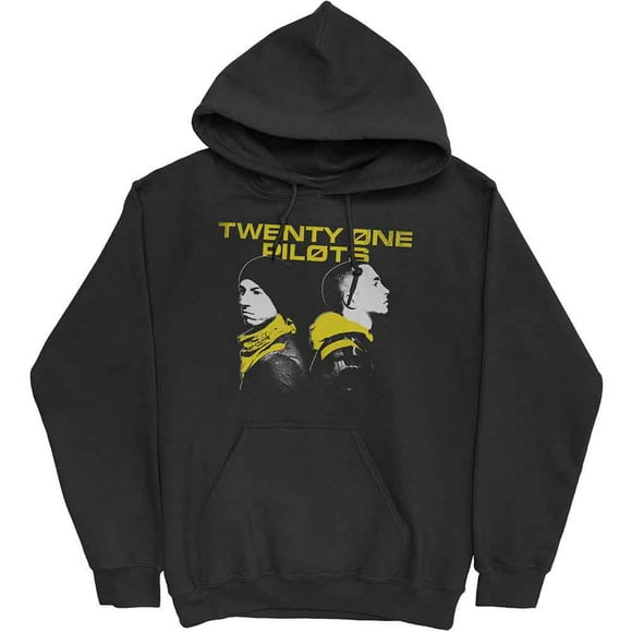 Chandail à Capuchon Unisexe Twenty One Pilots, Chandail Molletonné Dos à Dos