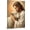 Frame-style, variant on Jesus Christ The Good Shepherd Canvas Wall Art Religious Christian Decor Lamb Painting Poster for Living Room Bedroom Office Church Inspirational Faith Gifts