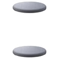 thumbnail image 3 of kurtrusly Polyvalent Coussin de Chaise Adapté à Toute Chaise dans la Maison Coussins Ronds Coussins Polyester Siège Coussins de Chaise Coussins Gris Clair 40cm 2Set, 3 of 6