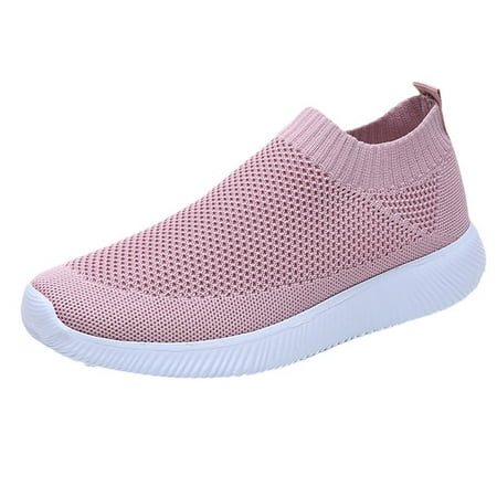 Oyedens Womens Walking Running Shoes Memory Foam Slip on Sock Arthopedic Shoes for Women Indoor Outdoor