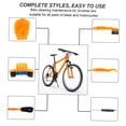 thumbnail image 3 of OUNONA Bike Chain Cleaner Kit 8Pcs Ergonomically Designed Handle for Bicycle Drivetrain Scrubber and Tool Set, 3 of 4