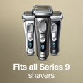 thumbnail image 4 of Braun Electric Shaver Head Replacement Part Silver, Compatible with Series 9 Pro and Series 9 Electric Razors for Men, 4 of 14