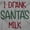 Heather, variant on Funny Christmas I Drank Santa Milk Romper Boys or Girls Infant Baby Brisco Brands 12M