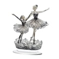 thumbnail image 3 of Decoración de bailarinas dobles 2D, bailarina de ballet, amiga bailarina, decoración acrílica Negro y transparente, 3 of 9