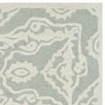 thumbnail image 4 of SAFAVIEH Bella Doriane Medallion Geometric Wool Area Rug, Grey/Ivory, 2'6" x 4', 4 of 5