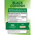 thumbnail image 2 of Black Cohosh 700mg | 100 Capsules | Root Extract  | Non-GMO, Gluten Free | Nature's Truth, 2 of 7
