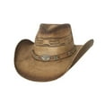 thumbnail image 2 of Bullhide Hats Women's Craving You Straw Western Cowboy Hat, Pecan, Large, 2 of 7