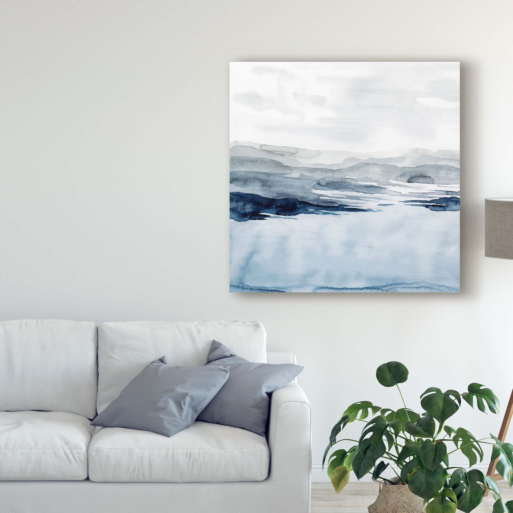 Trademark Fine Art 'Faded Horizon I' Canvas Art by Grace Popp