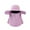 Purple Pink, variant on Extra Wide Brim Sun Hat for Men Women,Summer Outdoor Mountaineering Fisherman Cap with UV Protection, Enhanced Coverage for Fishing,Black