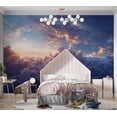 thumbnail image 4 of Clouds Wallpaper Wall Mural - The Sun in Hiding, 4 of 5