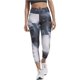 thumbnail image 1 of Reebok Womens 7/8 Tights Yoga Pants blkwht XS/30, 1 of 5