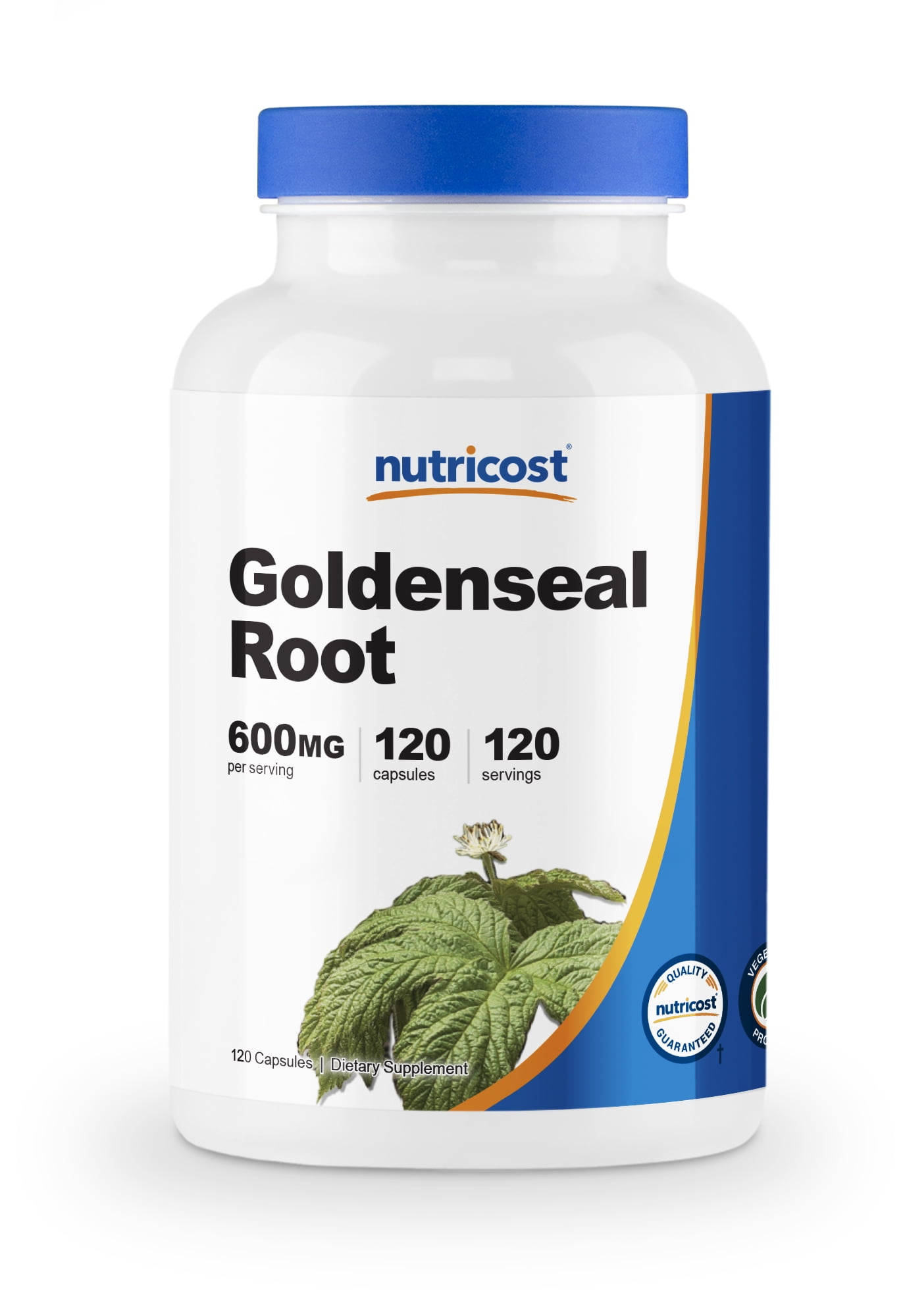 Nutricost Goldenseal Root 600mg, 120 Capsules NonGMO, Gluten Free