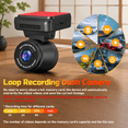 M9 4K Touch Screen Dash Cam for Cars with Built-in WiFi and 32GB Card ...