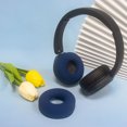 thumbnail image 4 of 1 par fundas protectoras para orejeras antipolvo silicona para impermeables resistentes a la suciedad y lavables adecuadas para accesorios repuesto inalámbricos Sony SONY WH-CH520 [T14] (azul), 4 of 5