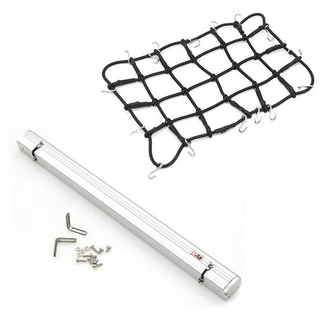 Toldo lateral elástico para coche Perfecl RC DIY SCX10 D90 1:8 1:10 Negro Plata