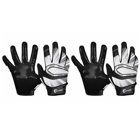 Cutters Rev Pro Receiver Gloves (Black /XL)  Comes With 2