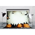 thumbnail image 1 of YUSDECOR 7x5ft Pumpkin Lanterns on Halloween Photography Backdrop Studio Background Photo Backdrops Studio Props, 1 of 4