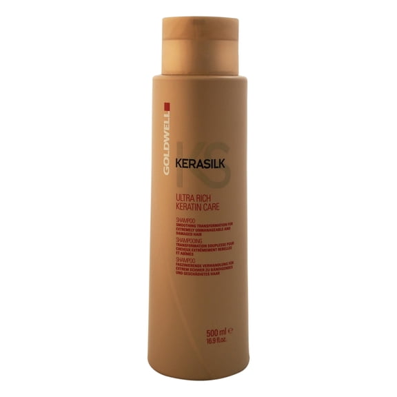 Goldwell Kerasilk Ultra Rich Keratin Care Shampoo, 16.9 Oz