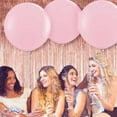 thumbnail image 4 of PMU Premium Latex Balloons - Jumbo Size Balloons for Birthdays, Wedding Parties, Baby Shower, Indoor & Outdoor Party Events & Decoration Supplies - Made in USA, 36 Inch Fuchsia, Pkg/2, 4 of 7
