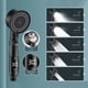 thumbnail image 4 of Accesorios de baño Ducha de mano, cabezales de ducha de alta presión con pantalla digital de temperatura y LED de encendido y apagado Ducha de ducha de alta presión Cabezal de ducha, 4 of 9
