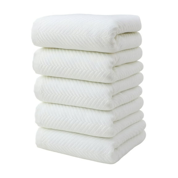 Hand Towels For Bathroom Face Towels Super Soft 100% Cotton Cotton Towel Absorbent Quicks Drying Soft Household Adult Washcloth Cotton Towel Set