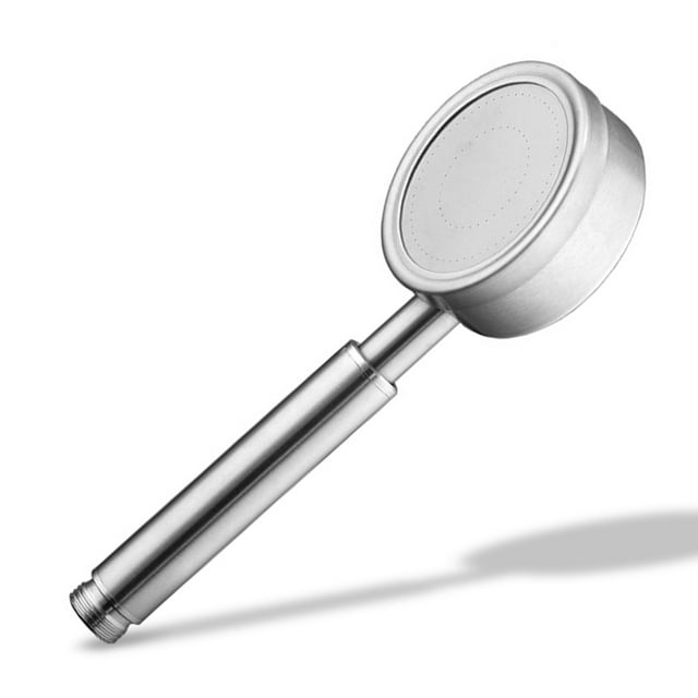 Pulsador de agua con ducha de acero inoxidable Pulverizador de agua Aspersor de baño Ajustado Suplicar Suministros de reemplazo Accesorios Plata, Cabeza de ducha Methold HA010028-02B
